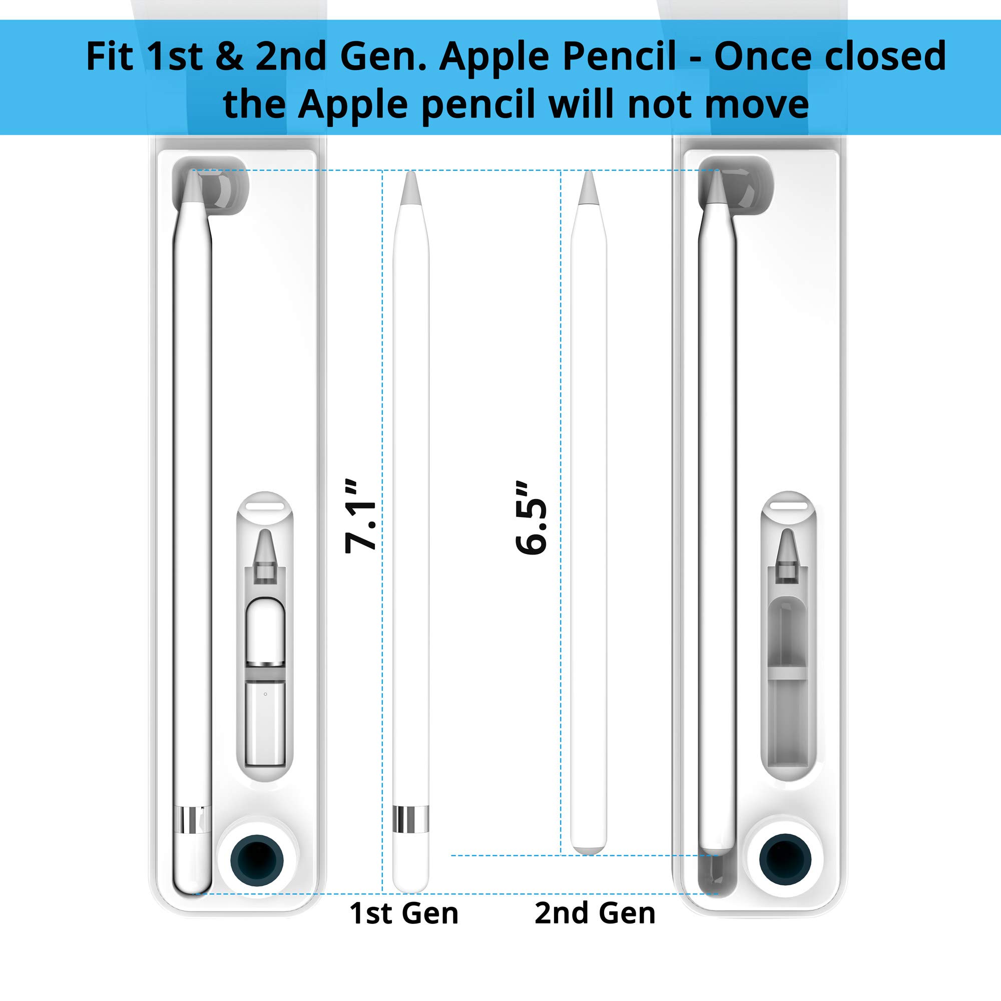 Amazon.com: Apple Pencil Case and Stand, Suitable for 1st and 2nd