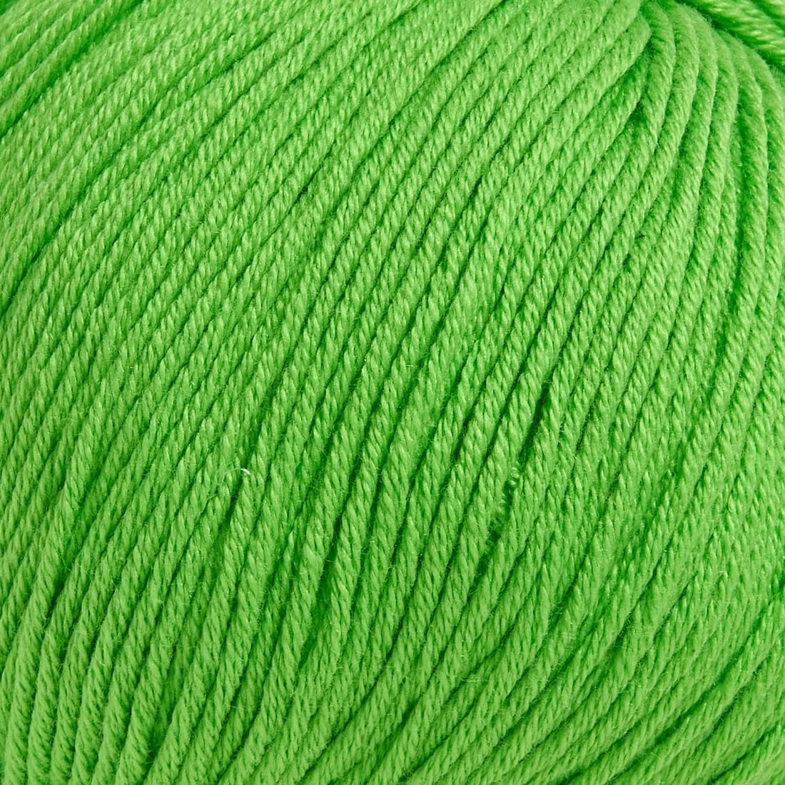 Utopia Crafts Amigurumi Cotton DK Yarn for Crochet and Knitting 50% Cotton, 50% Acrylic Blended, 3X 50g (Lime Green) - Image 3