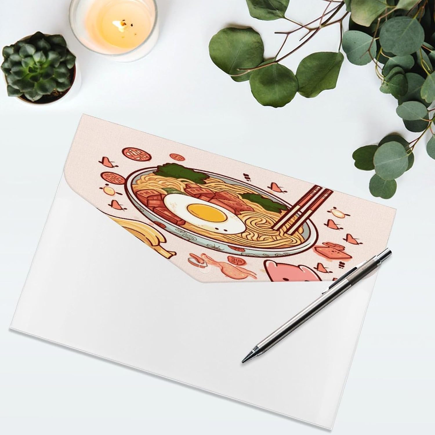 Delicious Sweet Ramen Expanding File Folder with 6 Pockets image 5