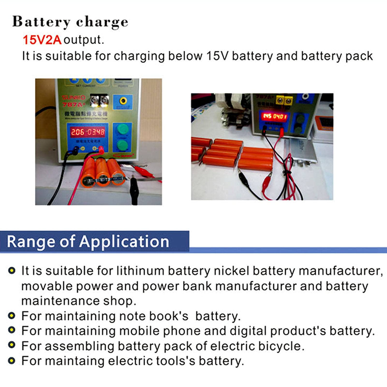 787A+ Doppio Impulso Piccolo 18650 Saldatore a punti per batteria Saldatrice a bottone per batteria Saldatore di testa per batterie al litio con sistema di raffreddamento e funzione di saldatura int