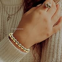 Vista 74 de Amazing Gemstone Crystal Bracelet for Women Men's Gifts - Protection Healing Crystal Bracelet - 8mm Gemstone Beaded Adjustable Bracelet Pulseras