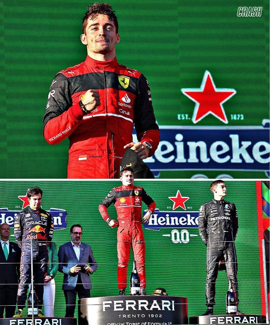 F1 2022 オーストラリアGP トップ3ドライバー直筆サイン入り ボトル F1 2022 オーストラリアGP トップ3ドライバー直筆サイン入り ボトル