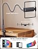 Soporte de Tablet con Brazo Flexible de Cuello de Ganso, Soporte para Kindle para Cama | [Base Reforzada Anti-Ruptura] [Totalmente Ajustable] Montaje para iPad Kindle Compatible con Switch, Galaxy Tab y Dispositivos de 4.7-13" 7