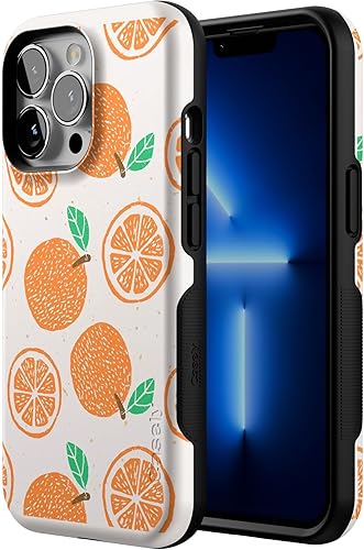 Vista 463 de Casely iPhone 13 Pro Case Compatible with MagSafe Blue Marble Case