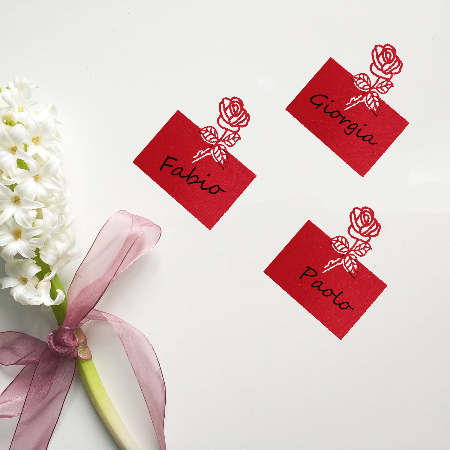 60 Segnaposto Matrimonio | segnaposto nozze | Inviti Partecipazione | Ringraziamento Matrimonio Anniversario Bomboniera | Decorazioni Segna Tavolo Matrimonio Cerimonia bomboniere matrimonio