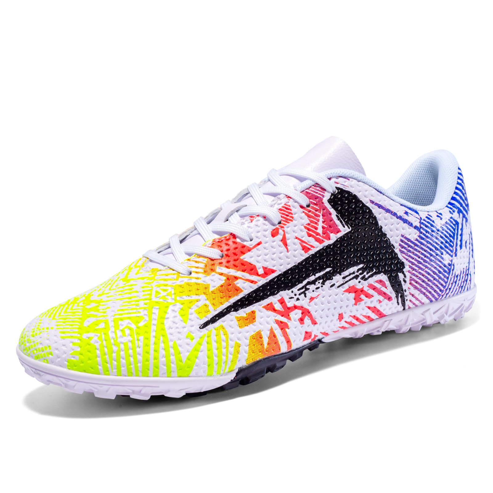 Sunqinturf Soccer Shoes Mens Womens Indoor Soccer Cleats Fg