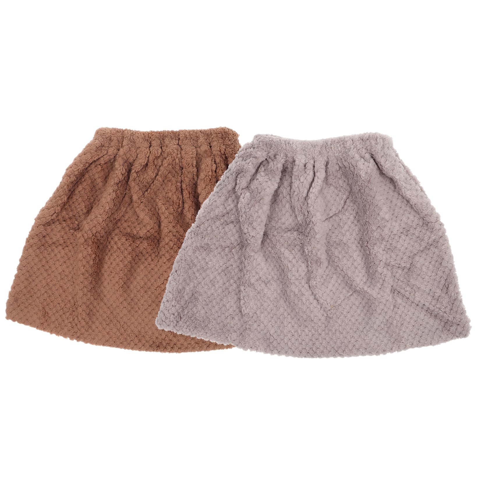 IWOWHERO 2pcs Broom Cover Water Absorption for Household Easy to Wash Reuse Efficient Dust Hair Removal Random Color for Home Hotel Restaurant