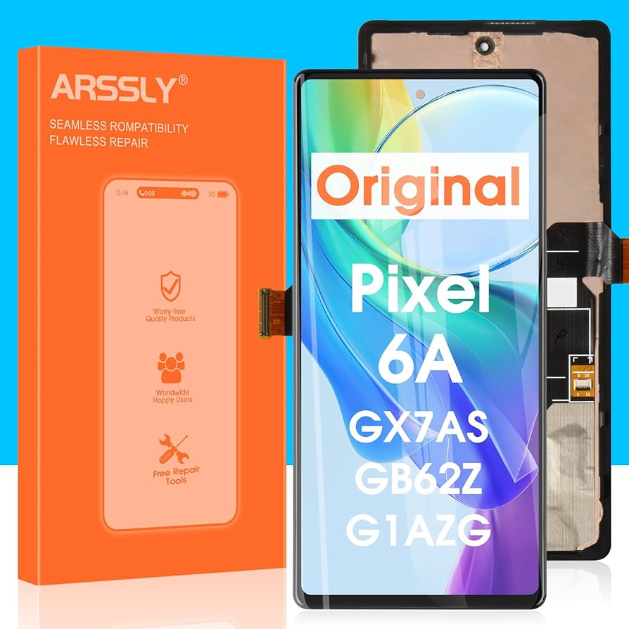 Amazon.com: Original for Google Pixel 6A Screen Replacement Pixel