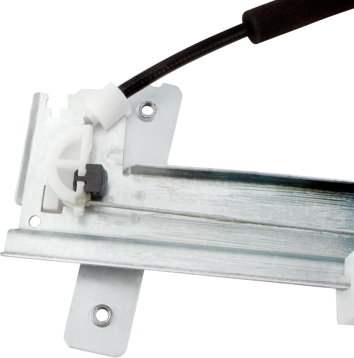 BOXI 741-598 Rear Driver Side Power Window Regulator with Motor Fit for Dodge Dakota 2000-04 Durango 1998-03 / Silvery 55256495AF 5073325AC 55256495AJ