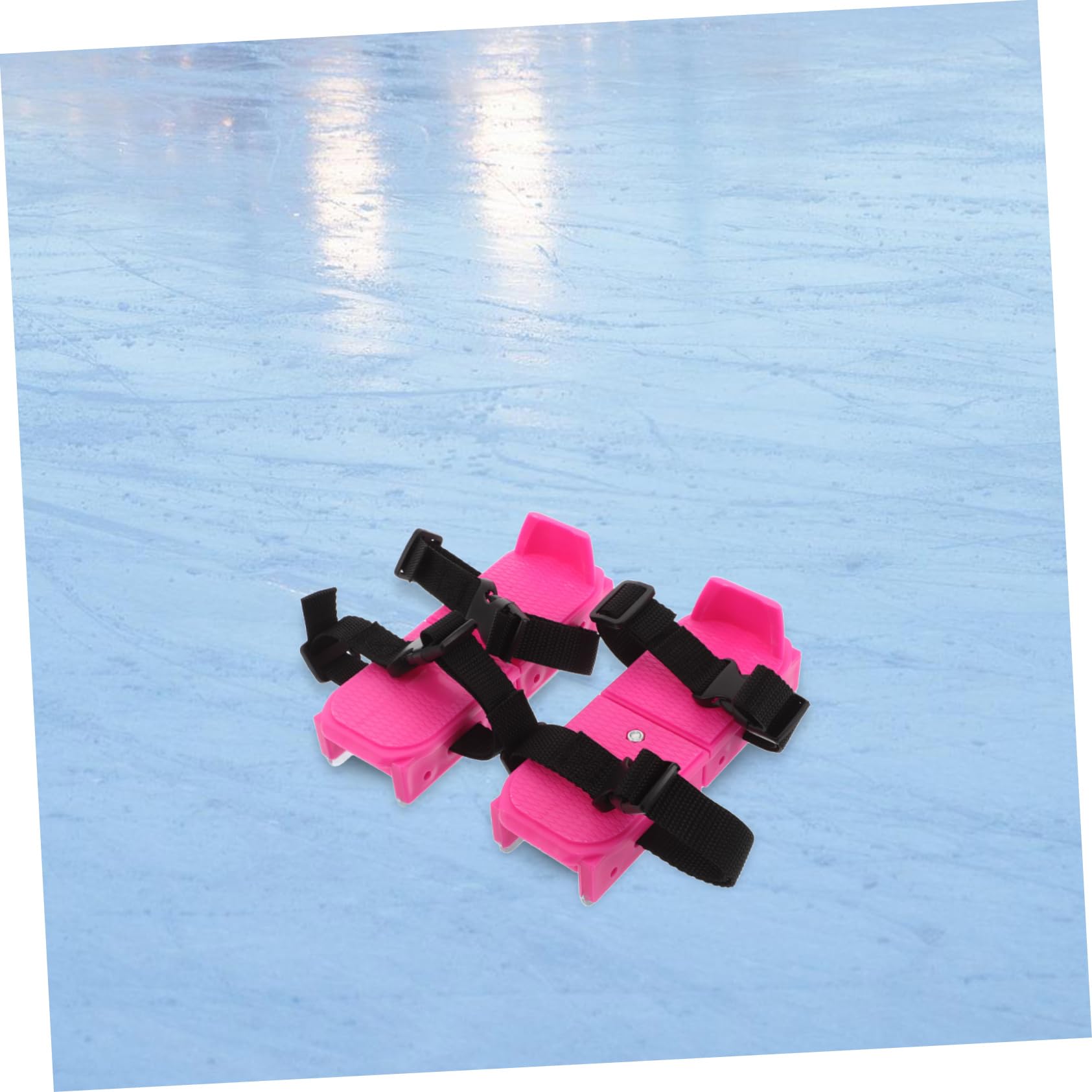 TOYANDONA Mini Scarpe da Skate Regolabili per Bambini, Pattini da Ghiaccio Protezione, Set per attività Invernali all’Aperto, Comfort Ottimizzato per Ragazze e Ragazzi