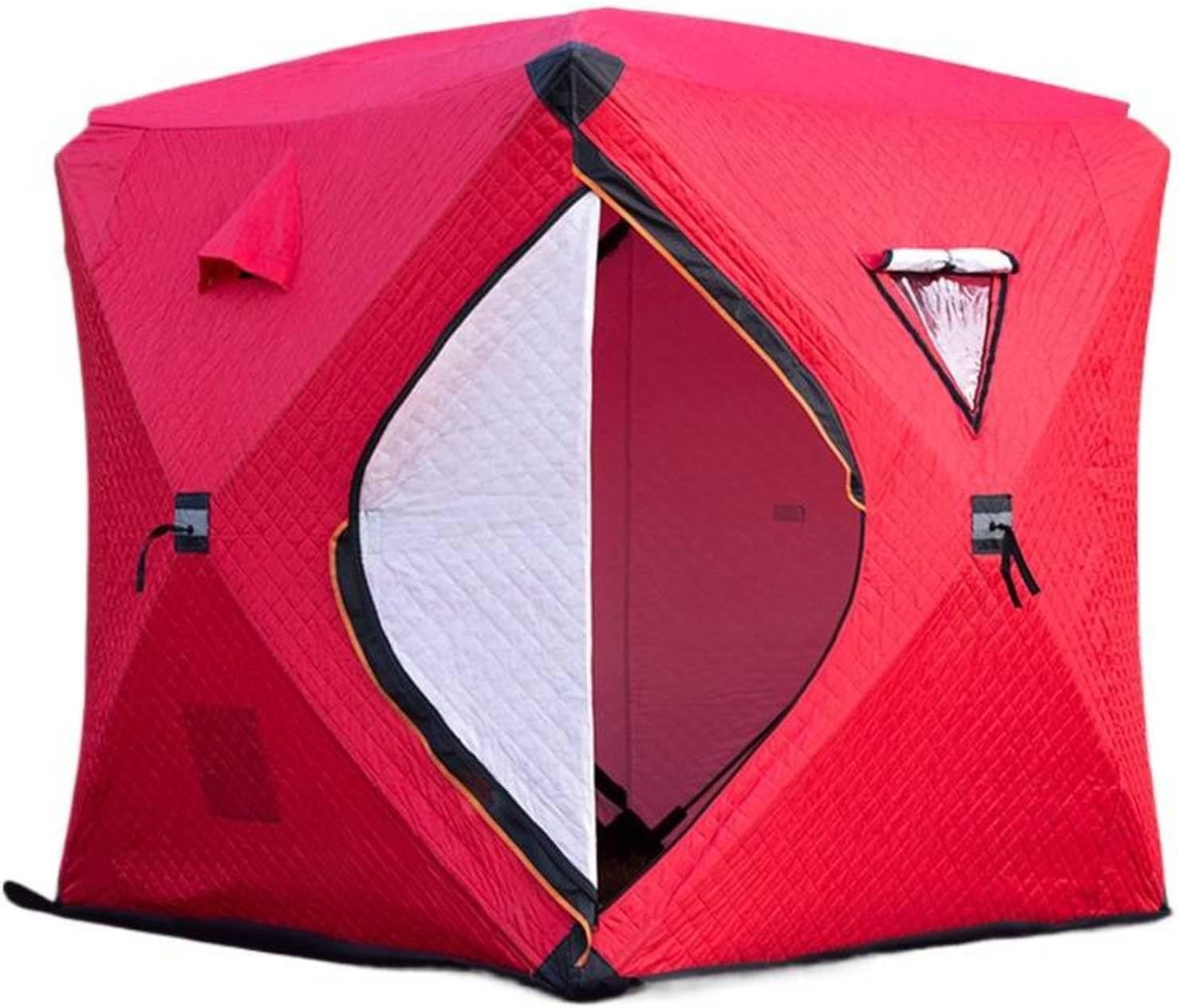 IdOmin Outdoor Winter Fishing Tent Cotton Warm More Than Thickened Cold Protection Snow-Proof Fishing Room Easy to Carry Sauna Winter Fishing Tent