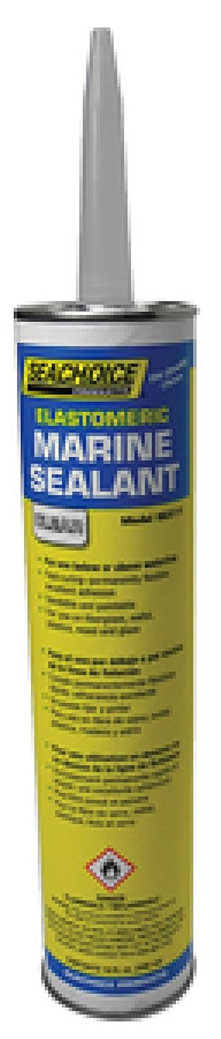 Seachoice Elastomeric White Marine Sealant 10 oz 50-96901