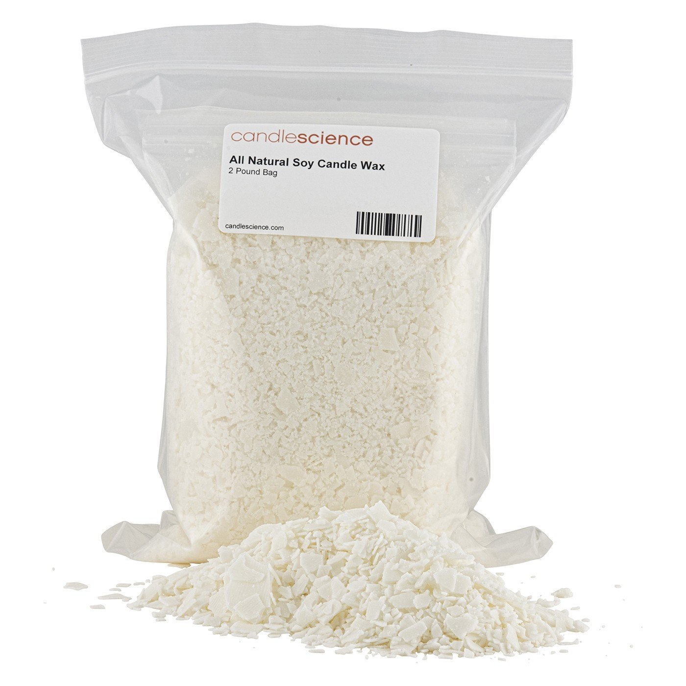 CandleScienceAll Natural Soy Candle Wax, 2 lb