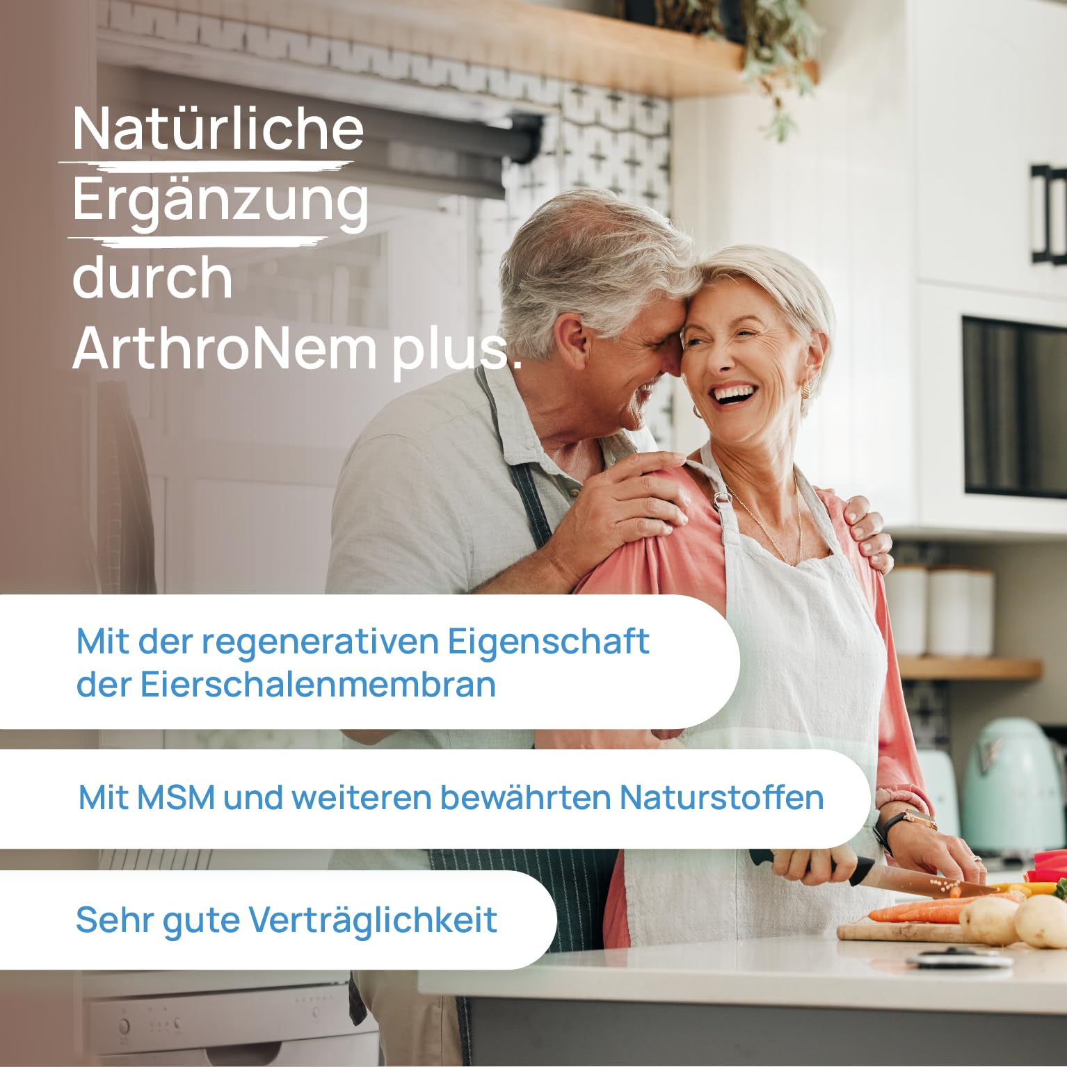 Wellpursan ArthroNem Plus - 2 x 90 Gelenkkapseln zur Unterstützung bei Arthrose & Gelenkschmerzen, Gelenk-Komplex mit MSM & Vitamin C, Nahrungsergänzung für Gelenke und Knorpel