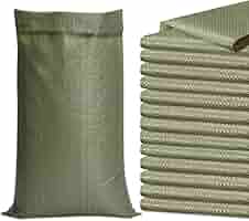 15 Sacchi Per Giardinaggio E Edilizia - 70x113 Cm, Verde, In Polipropilene - Foto 5