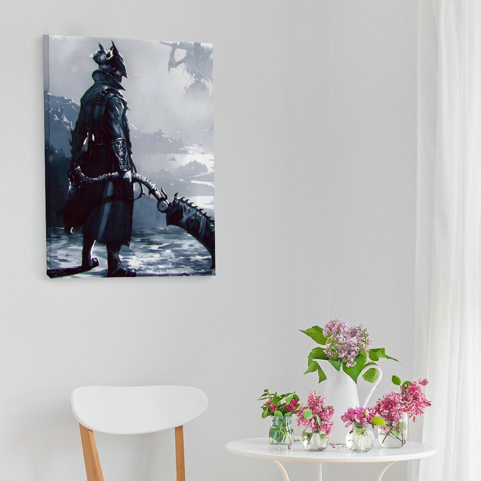 Amazon.co.jp: アートパネル Bloodborne ブラッドボーン ハンター