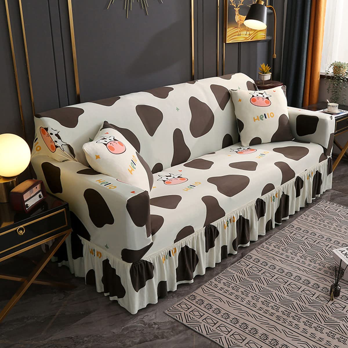Housse de canapé décorative pour sublimer et protéger le salon familial
