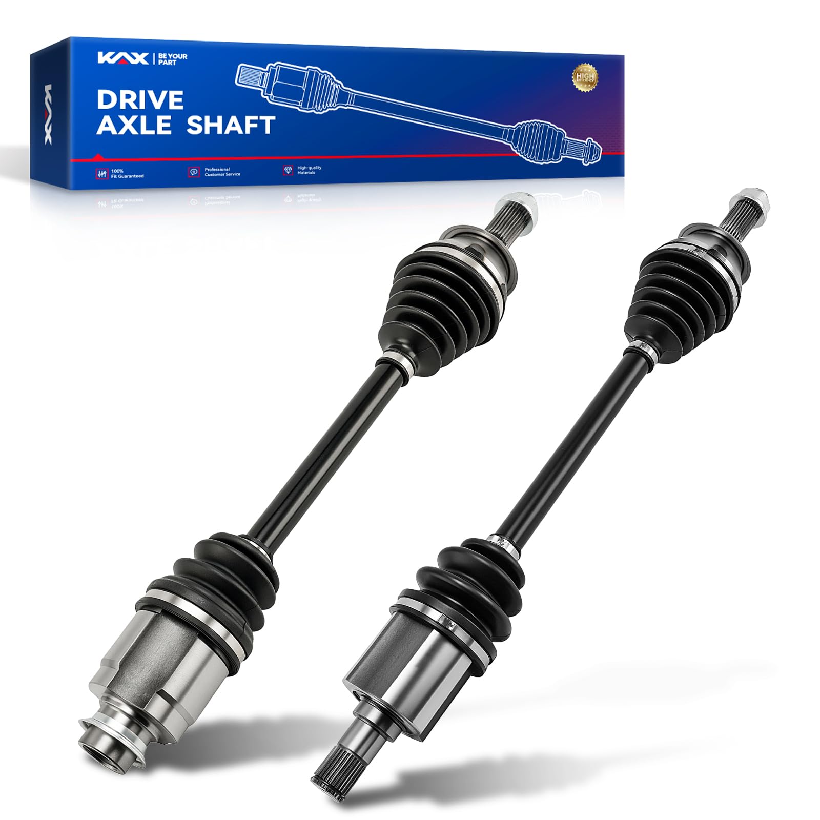 KAX Set of 2 Front CV Axle Shaft Assembly for Honda &amp; Acura