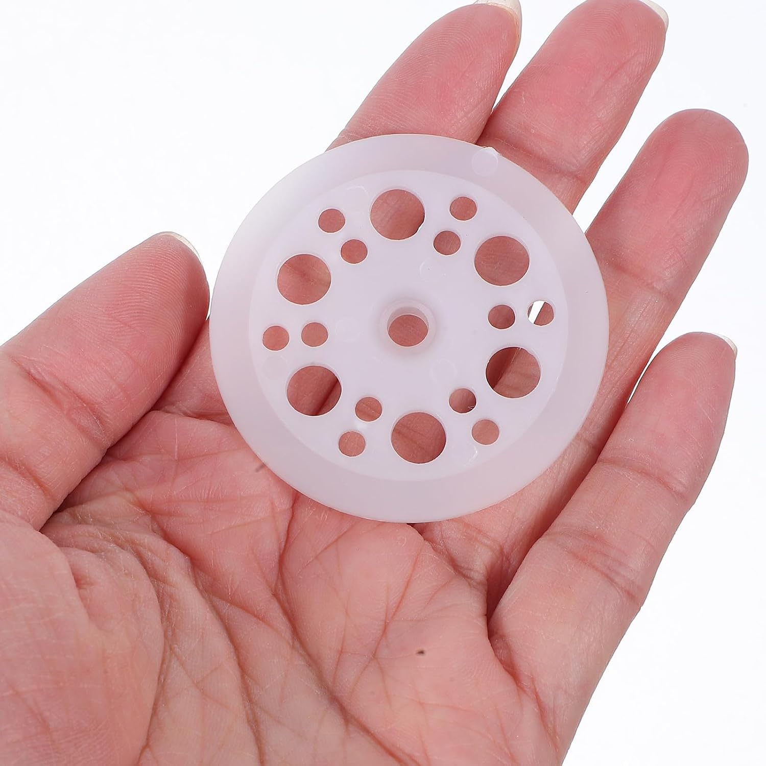 400pcs Plastic Plasterboard Washer 46mm Wall Mounting Disc