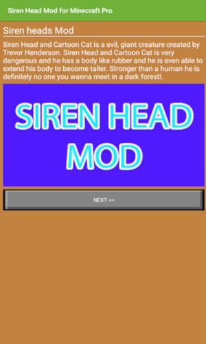 Siren Head Mod for Minecraft Pro