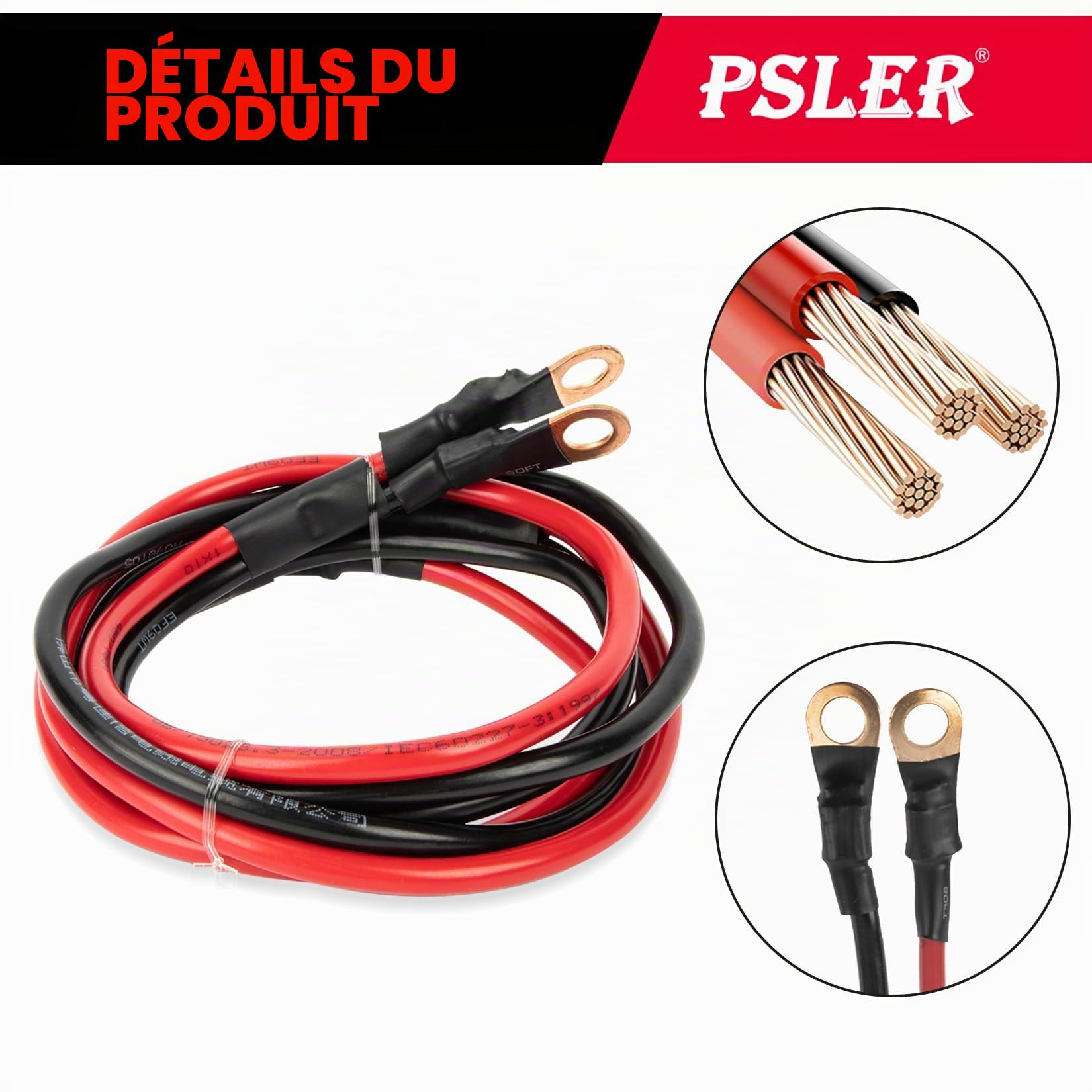 PSLER Goujon Rechargeable pour Poteau de Saut de Batterie Kit de Télécommande de Cavaliers pour UTV ATV Voiture Camion Marine RV Remorque Tondeuse Diesel Borne de Batterie avec Couvercle