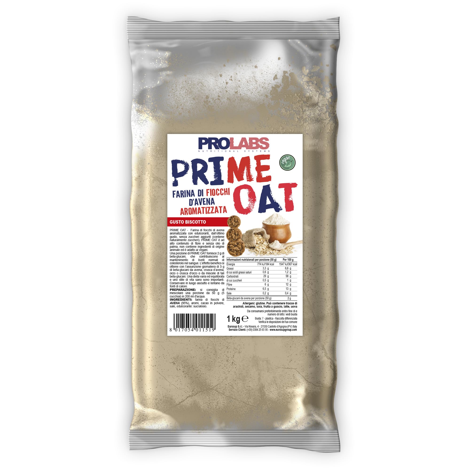 Prolabs Prime Oat 1 Kg Biscotto - Prolabs - 1000 Gr