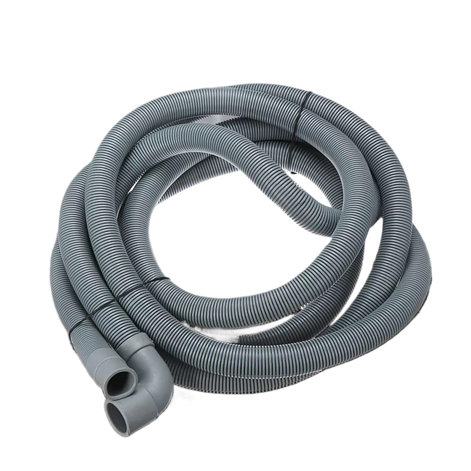 Manguera de desagüe para Lavadora y lavavajillas de 4 m, extensión Flexible de 22 mm con Soporte.