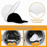 1 zestaw Cap Washer, czapka z daszkiem w kształcie pralki, stojak na kapelusze, do prania w pralce, podkładka pod kapelusze do czapek baseballowych, z siatką na kapelusze