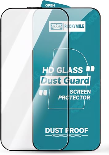 HD Dust Guard Tempered Glass Screen Protector for iPhone 17e & 16e, Anti-Scratch, 0.33mm High Aluminium Glass