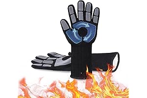 Griddle Cooking Heat Gloves With 500°F Heat Resistance