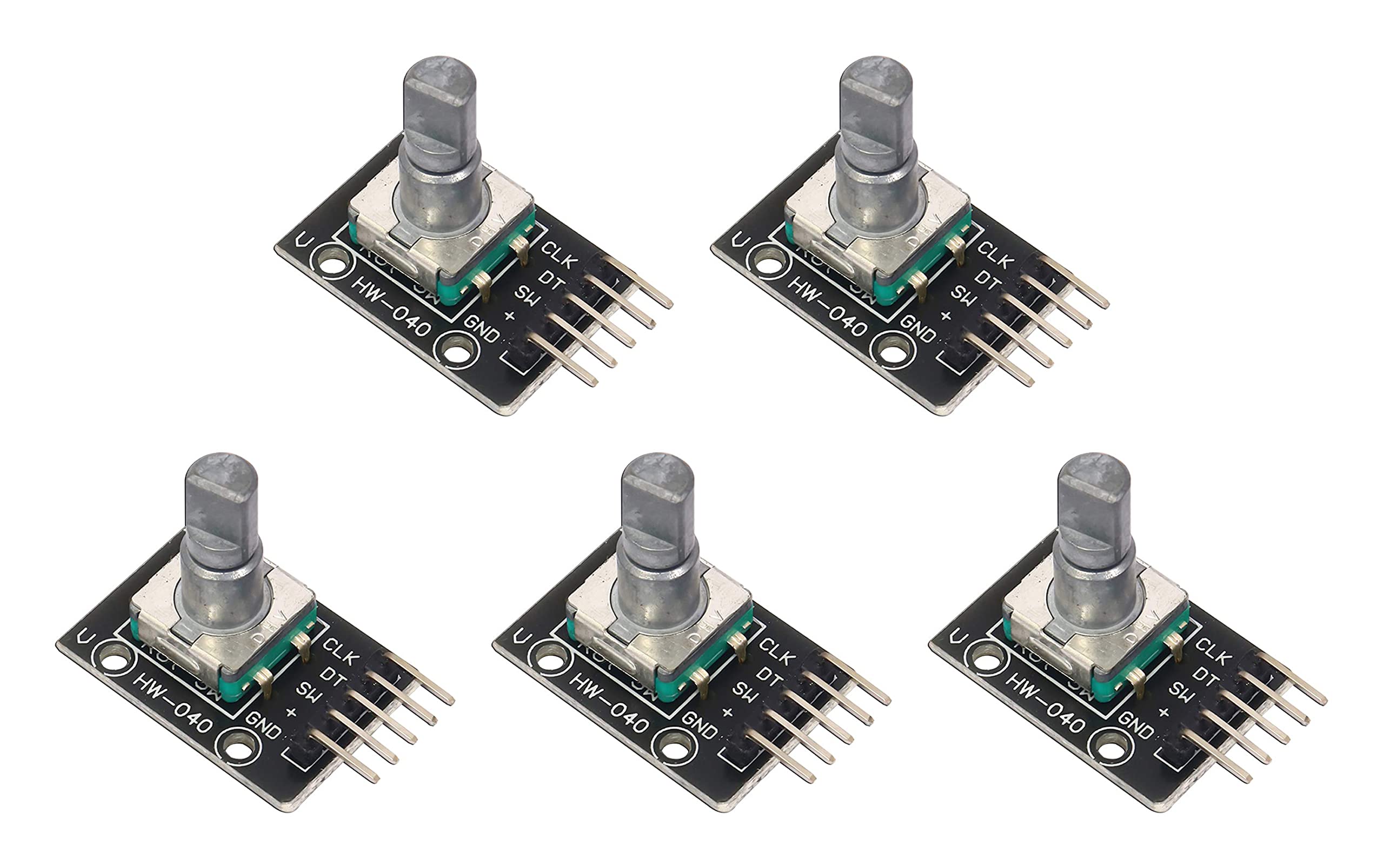 KY-040 Rotary Encoder Module Brick Sensor for Development Board 360 Degree (Pack of 5) (B09RSPHZW8) Amazon Price History, Amazon Price Tracker
