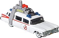 Vista 1 de Hot Wheels Real Riders Ghostbusters Classic ECTO-1 Die-Cast Vehicle 1:64 Scale