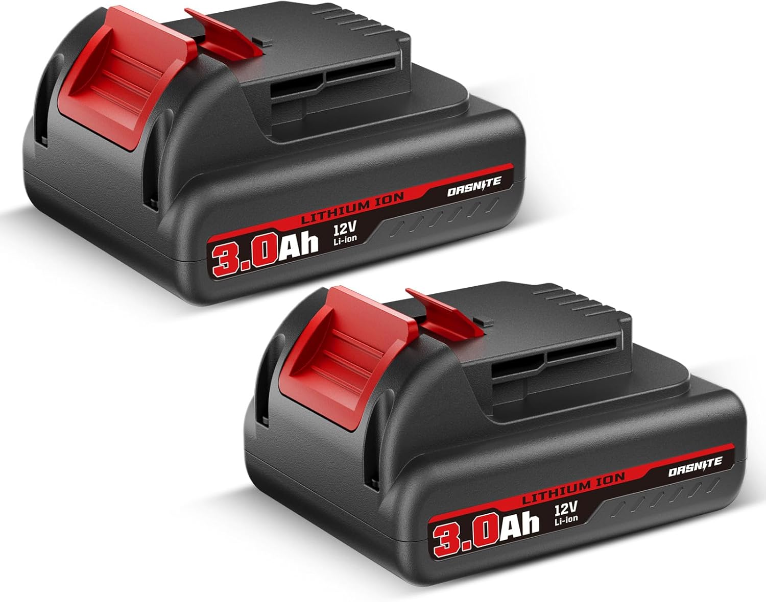 2Pack 3000mAh 12V DCB120 Lithium Battery and DCB112 Charger Replacement for Dewalt 12V Battery DCB120 DCB123 DCB127 DCB122 DCB121 DCB124