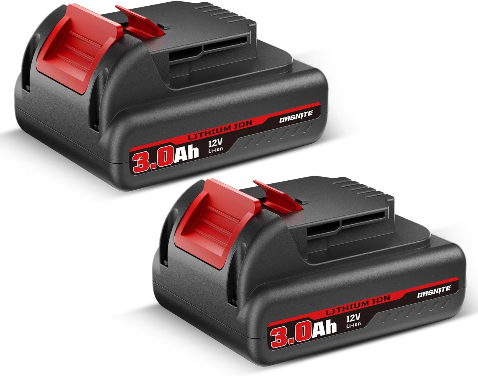 2Pack 3000mAh 12V DCB120 Lithium Battery Replacement for Dewalt 12V Battery DCB120 DCB123 DCB127 DCB122 DCB121 DCB124