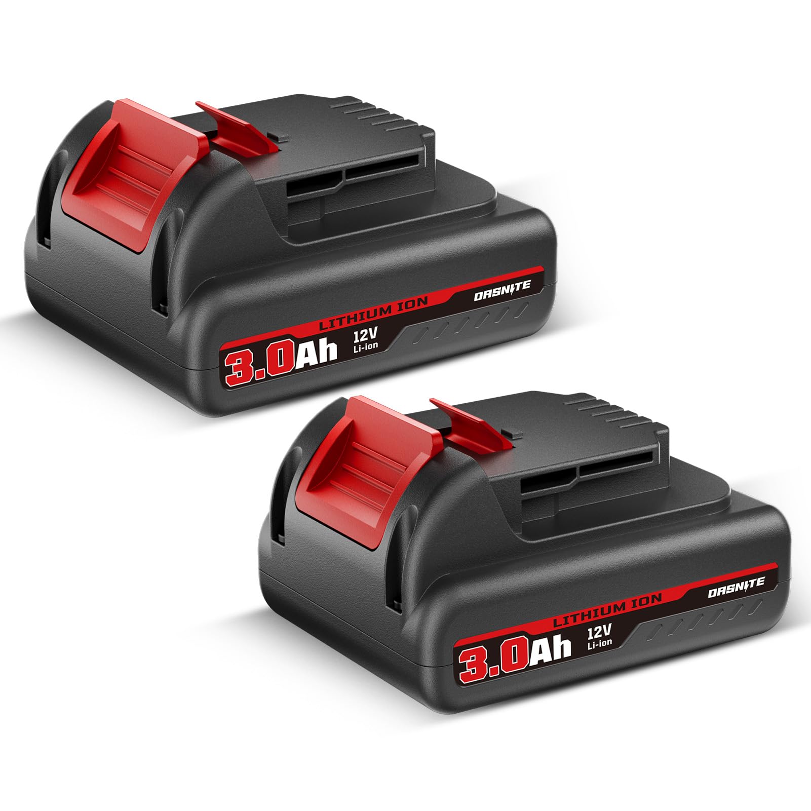 2Pack 3000mAh 12V DCB120 Lithium Battery Replacement for Dewalt 12V Battery DCB120 DCB123 DCB127 DCB122 DCB121 DCB124