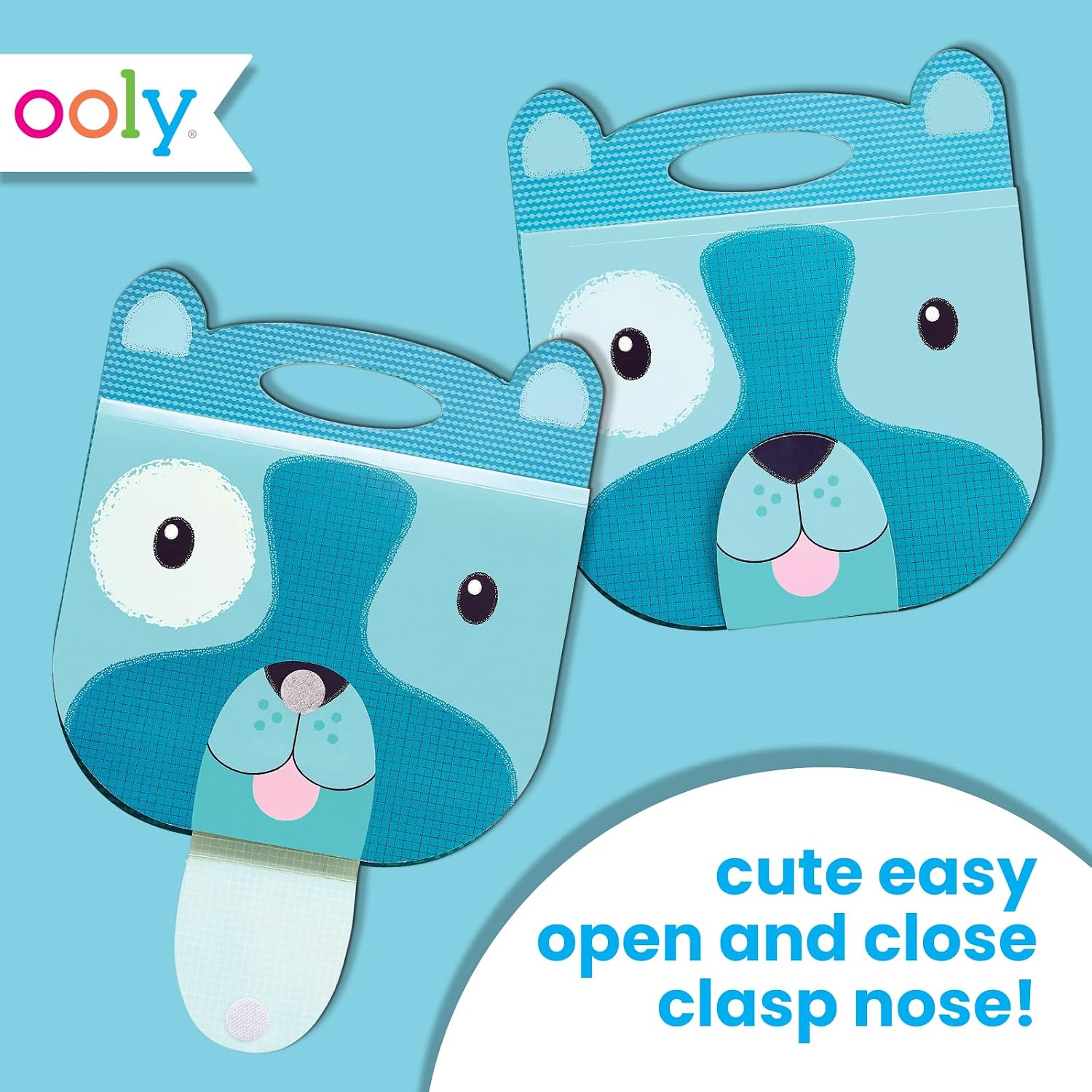 OOLY Carry Along Sketchbook for Kids, 60 Pages, 9 x 7 inches, Portable Sketch Book, Drawing Pad for Travel - Dog