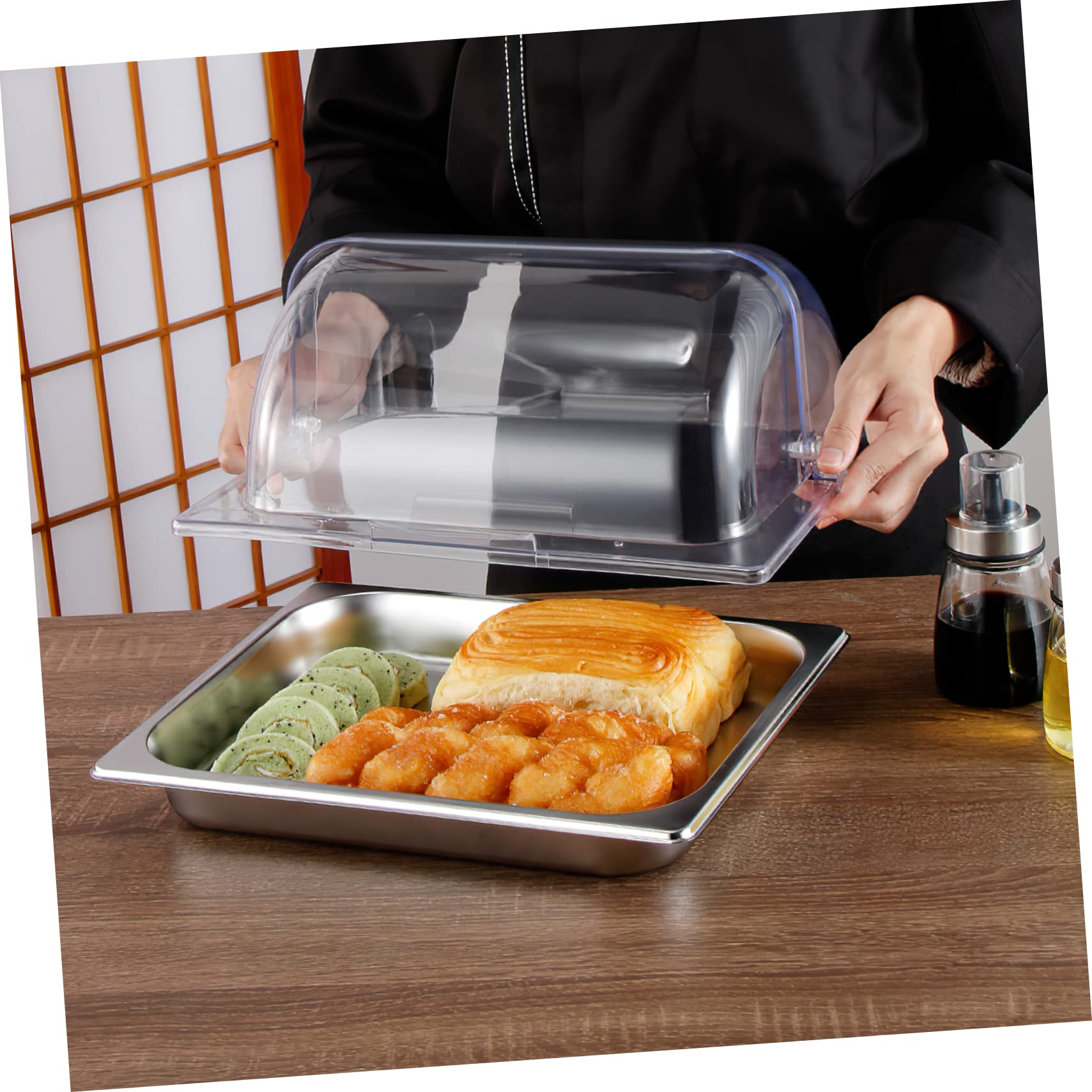 Couvercle Alimentaire en Dôme Transparent pour Pâtisseries et Biscuits