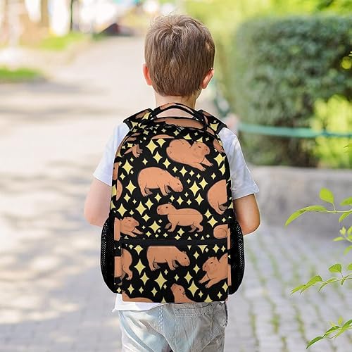 Miniatura 2 de Mochila para niñas, mochilas escolares para niños y niños, bonita bolsa de libros de animales de 17 pulgadas, bolsas para niñas para escuela