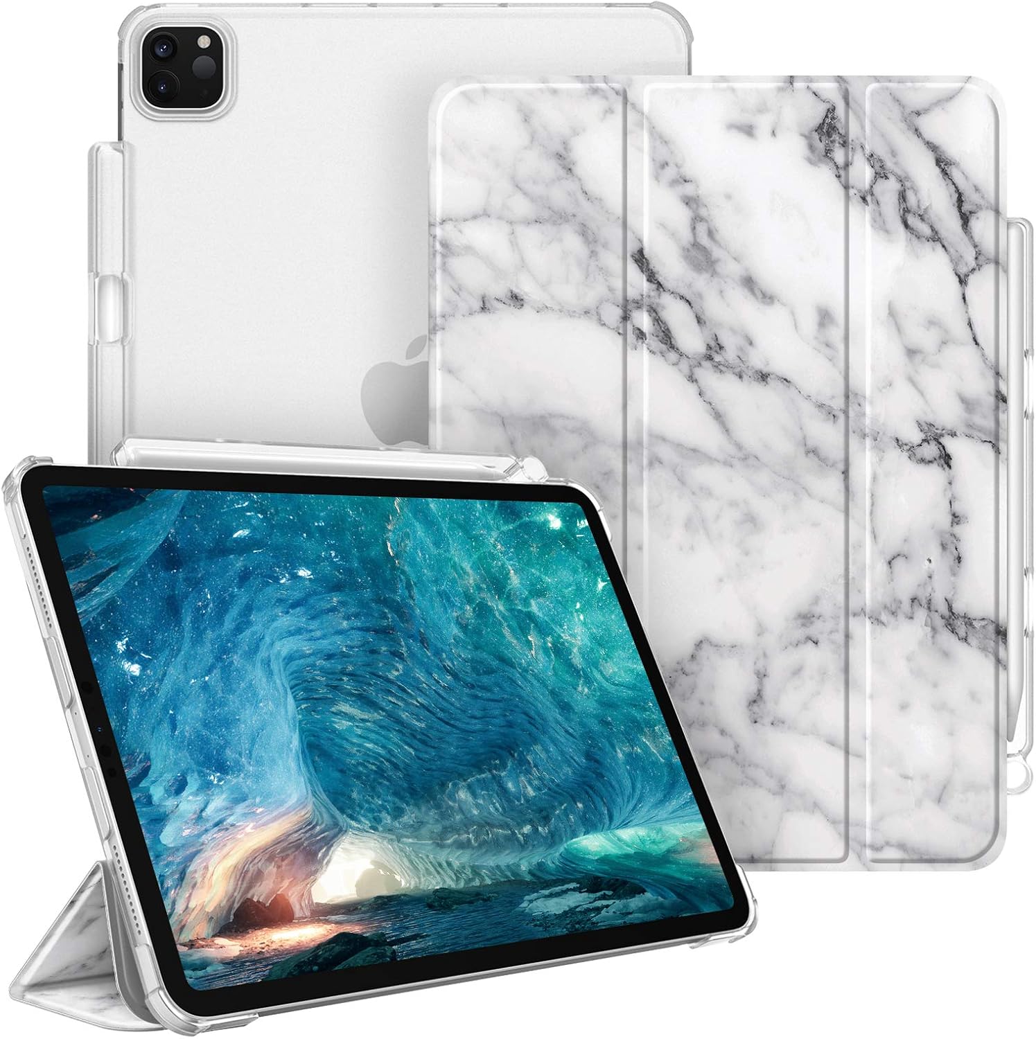 ipad pro 11 2nd generation case with pencil holder
