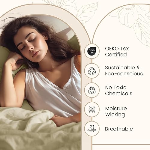 Miniatura 3 de Juego de sábanas de algodón egipcio, 800 hilos, sábanas y fundas de almohada, sábanas individuales, 1 sábana encimera, 1 sábana bajera y 1 funda de