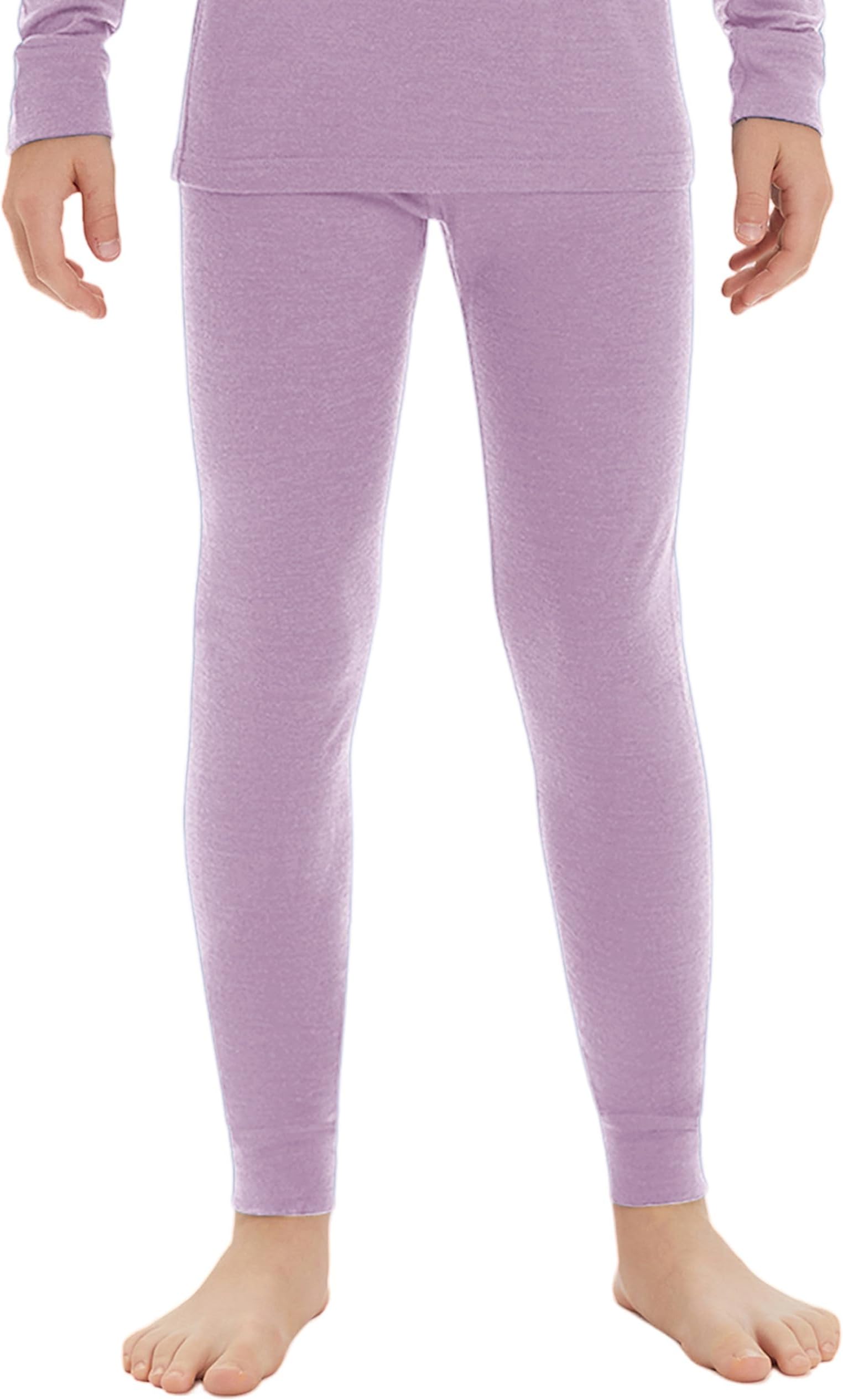 - Unisex Kids 100% Merino Wool Base Layer Pants Thermal Underwear Bottom for Girls and Boys