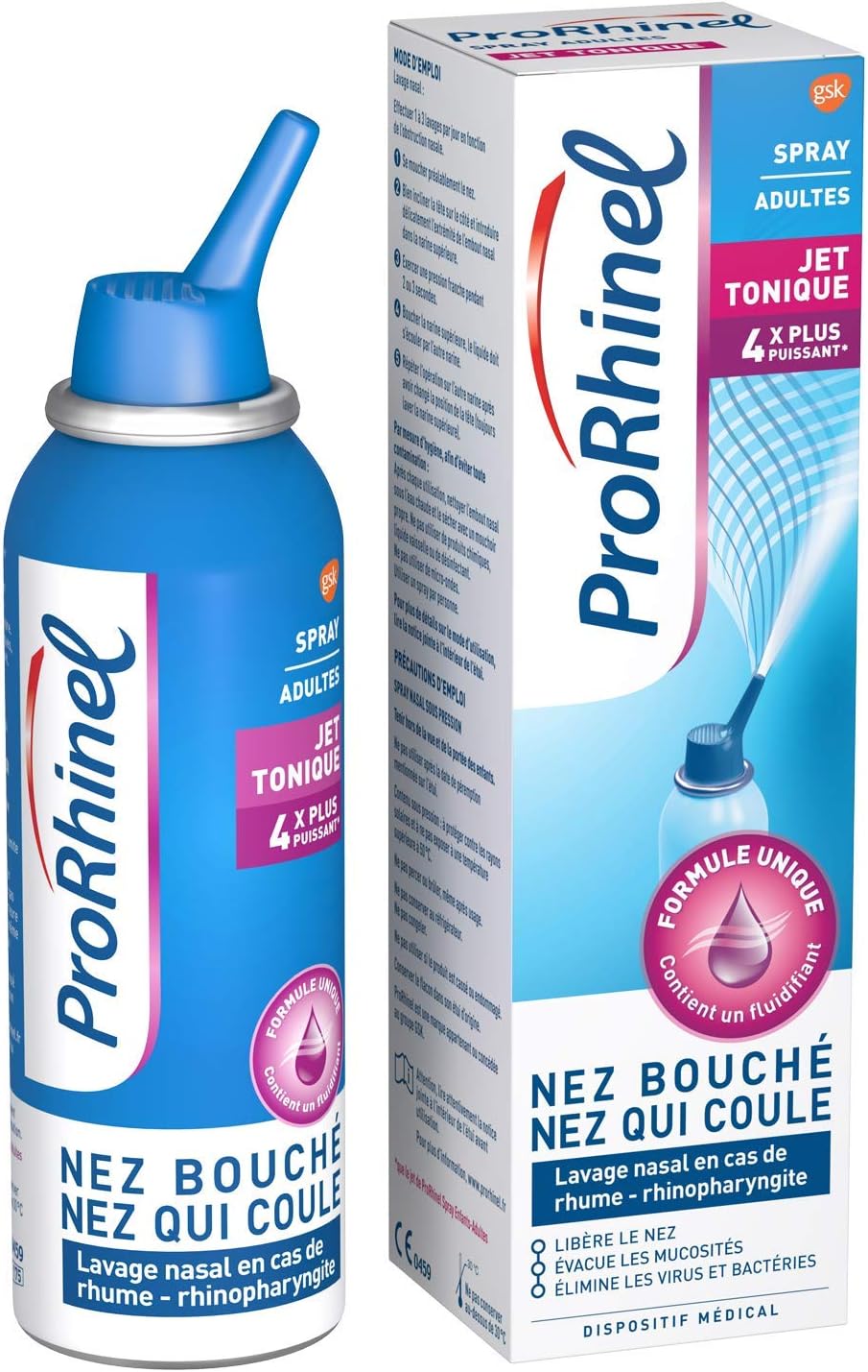 PRORHINELAdults Spray Tonic Jet 100 ml