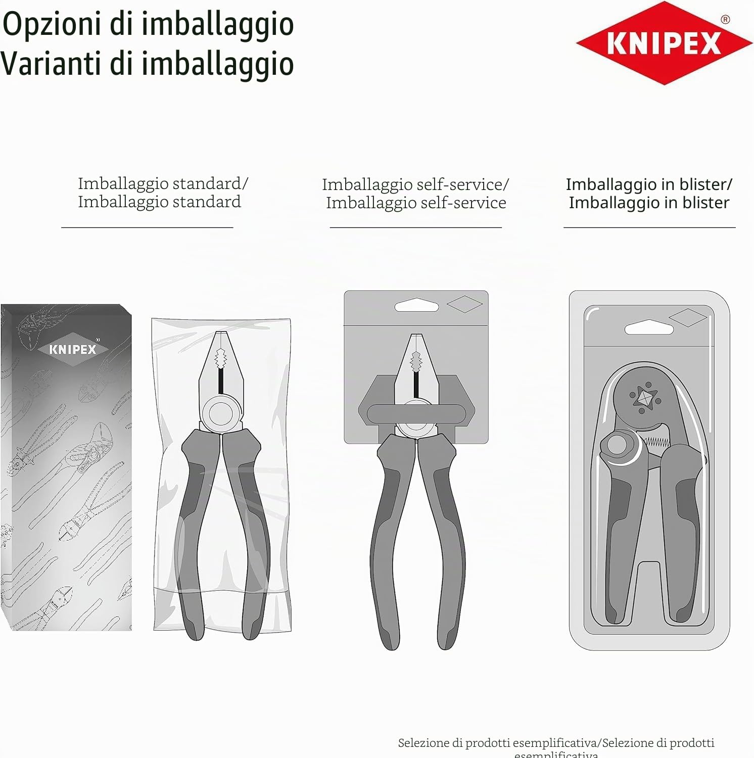 KNIPEX Giratubi con ganasce ad S con regolazione rapida rossa, verniciata a polvere 420 mm, 83 60 015