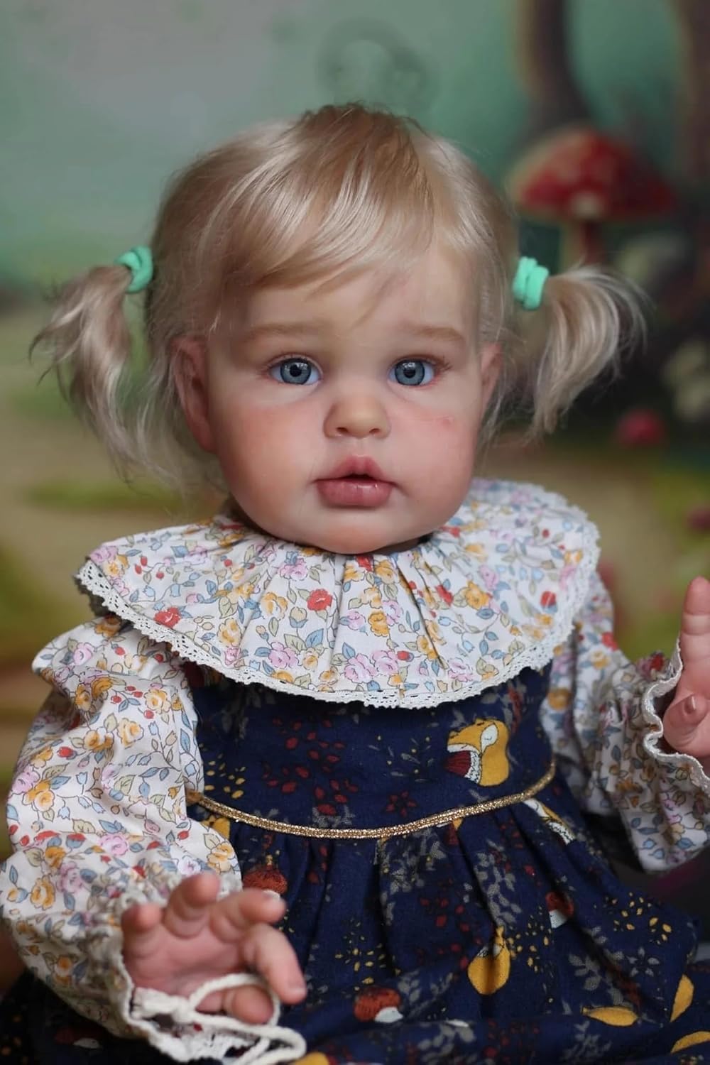 Anano 24" Realistic Reborn Baby Doll Girl - Looks Like A Real Newborn Infant - Lifelike Silicone Baby For Collectors & Parents - Image 3