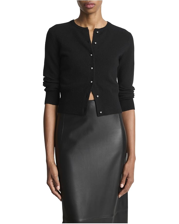 Vince Metal Button Cardigan - Main View