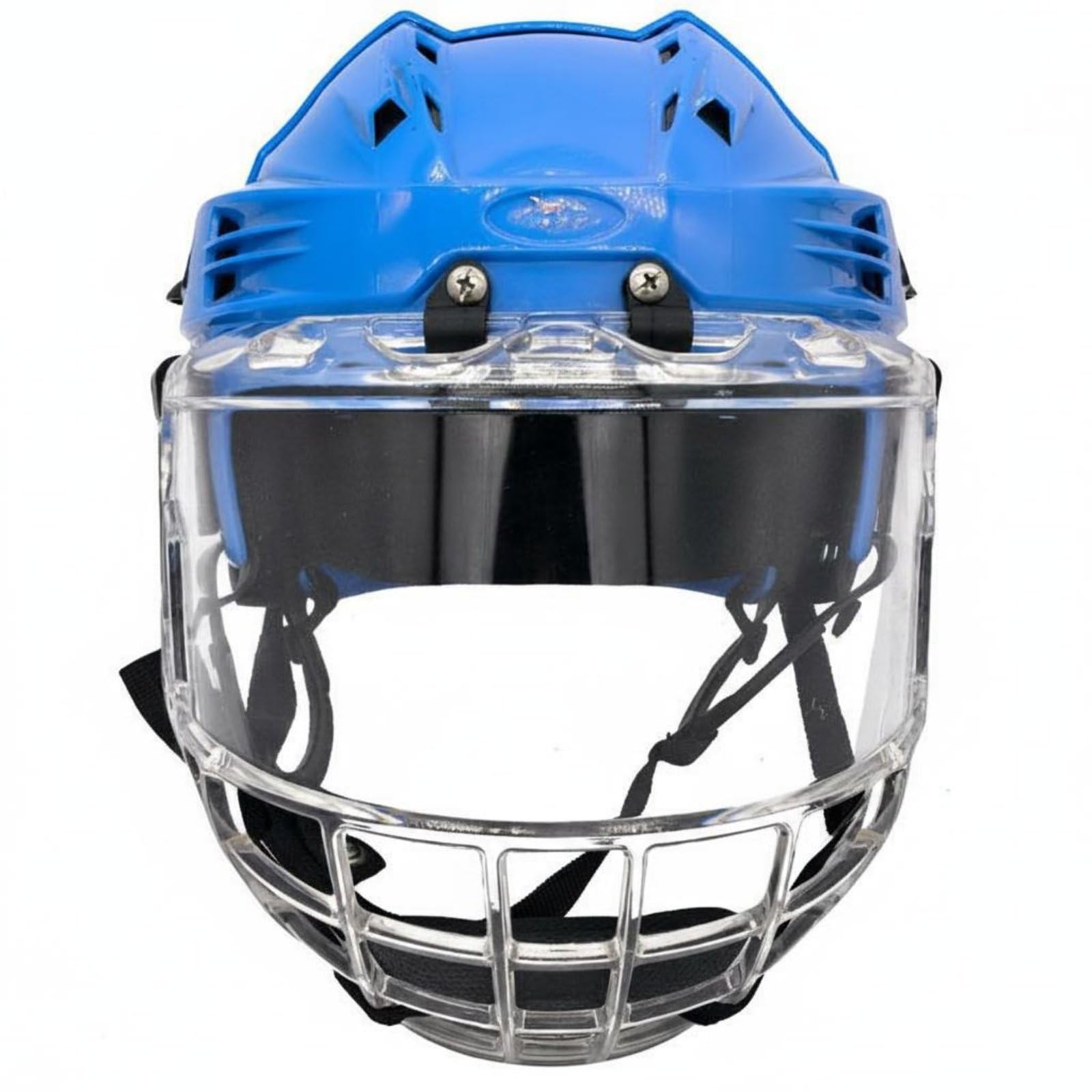 Casco da Hockey su Ghiaccio Visione Chiara Casco da Hockey in Linea Antigraffio Attrezzatura Sportiva