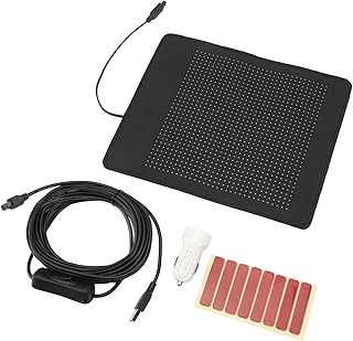 Tela LED colorida com resolução 32x32, controle de aplicativos, placa de publicidade de rolagem, USB 5V 230x187mm, com tela colorida de exibição, texto personalizável, vários modos de exibição