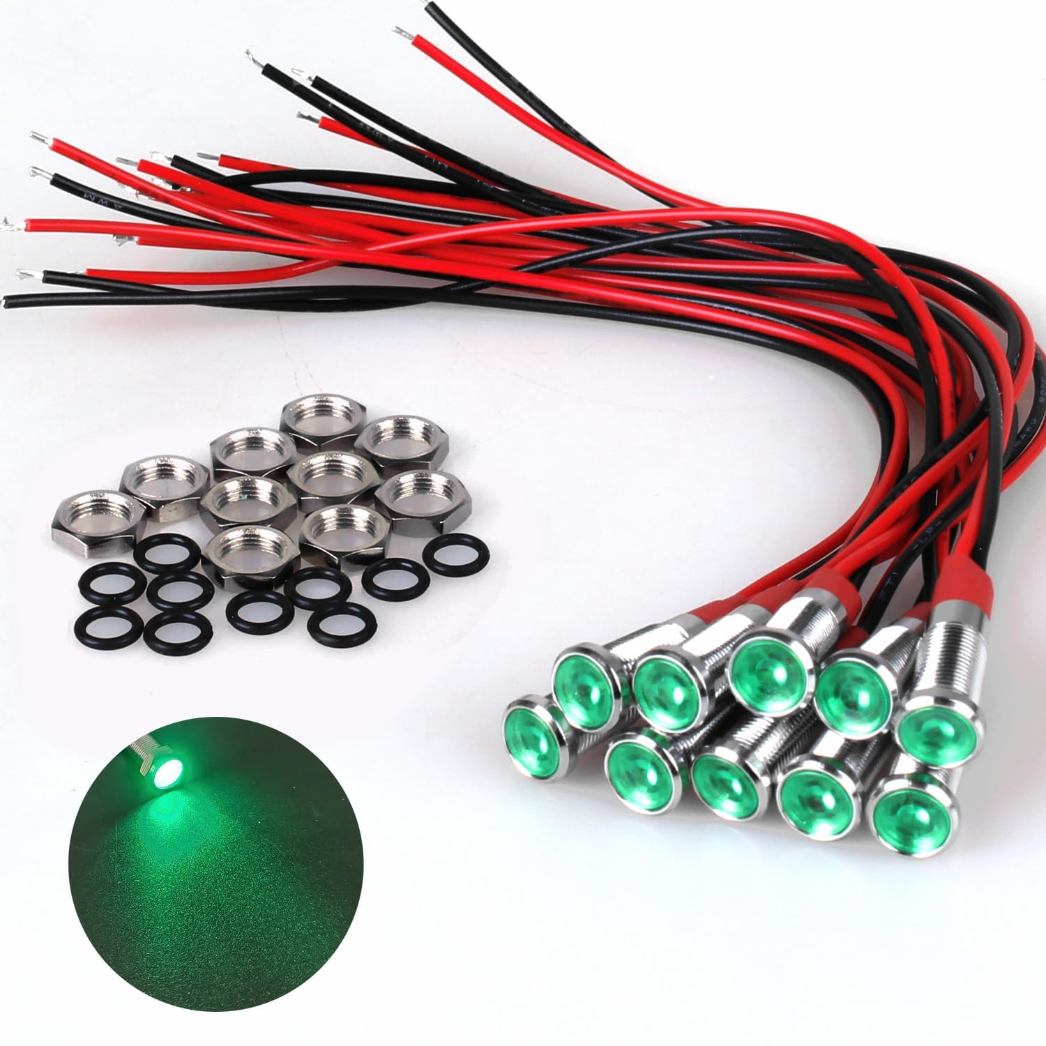 DMWD 10Pcs 6mm (1/4 DMWD 10Pcs 6mm (1/4