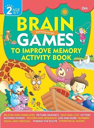 Brain Games To Improve Memory Activity Book (LEVEL 2)