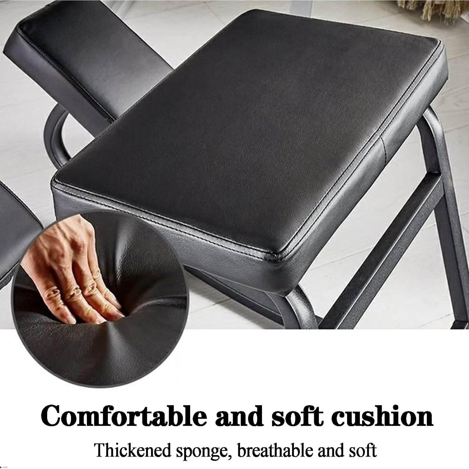 Generisch Beige, Kniestuhl Ergonomisch,Ergonomischer Kniestuhl,Bürostuhl Ergonomisch mit Rückenlehne,Korrektur der Haltung für Zuhause und Büro